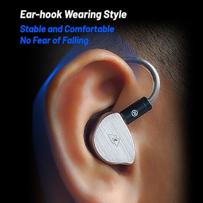BQEYZ BQ10 12mm Dynamic Wired Earphones, 3.5mm in-Ear Monitor IEM - size: 3.5mm without Mic