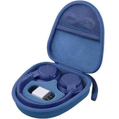 Hard Case for JBL Tune 720BT 520BT 770NC 670NC 510BT, Dark Blue | Travel Case Compatible with JBL Live 770NC 780NC 680NC 670NC Headphones. Hard EVA Shell with Soft Velvet Lining. Case Only - color: Dark Blue Case