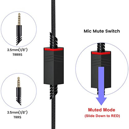 weishan A40 Mic and Audio Cable, Replacement for Astro A40 TR Gaming Headsets