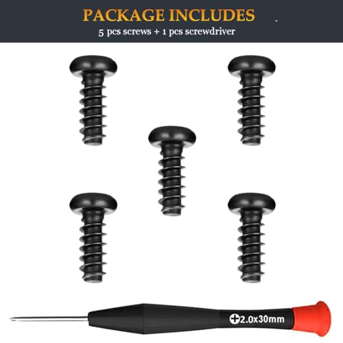 Cloud 2 Screws as Same as the OEM Cloud Alpha Headset Screw Durable Repair Kit Parts Replacement for Cloud II/Cloud II Core/Cloud I/Cloud Alpha/Alpha S/CloudX/Cloud Core/Cloud Pro/Cloud Mix headsets