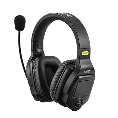 Saramonic WiTalk-WT6D | 6-Person Full-Duplex 1.9GHz Wireless Dual-Ear Headset Intercom System with Hub & Custom Hard Case - size: 6-Person Dual-Ear System