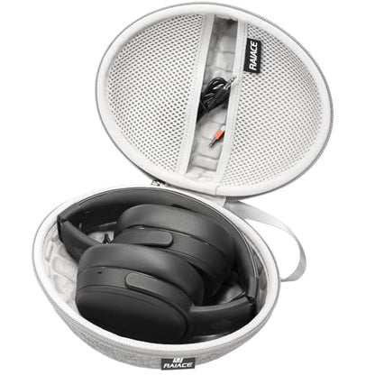 Hard Travel Carrying Case Compatible with Skullcandy Crusher Over-Ear Headphones. (Case Only, Not Include The Device)-Gray(Gray Lining) - color: Gray(Gray Lining)