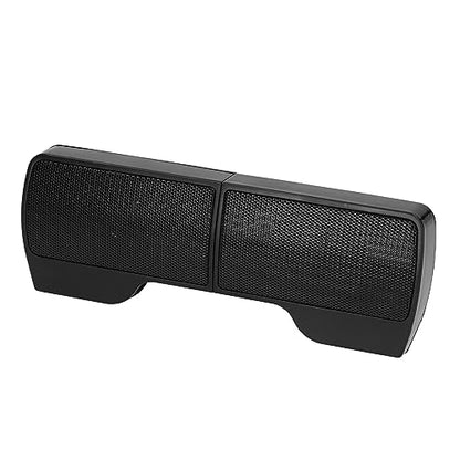 Laptop Speakers with Screen USB Powered Soundbar Stereo Speakers for Monitor Notebook Tablets TV with Clear Sound Humanized Volume Control