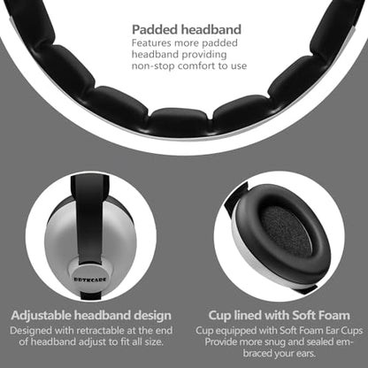 BBTKCARE Baby Ear Protection Noise Cancelling Headphones for Babies for 3 Months to 3 Years - Grey - color: Grey
