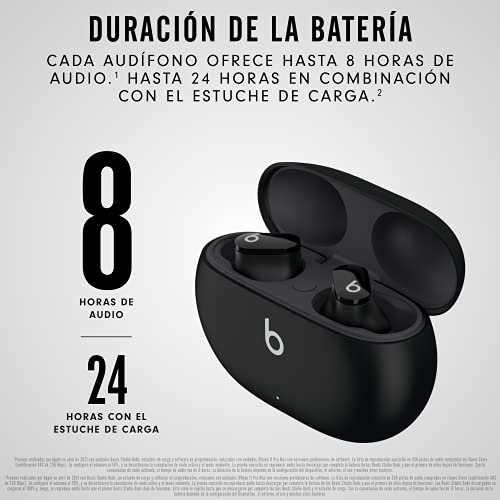 Beats New Studio Buds True Wireless Noise Cancelling Earbuds (Black)