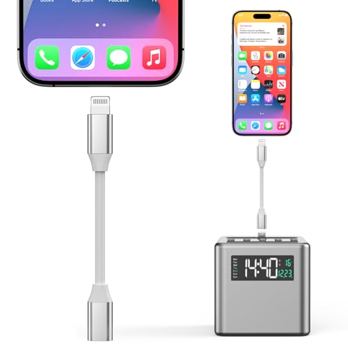 9cm Lightning Male to Lightning Female Charger Adapter,iPhone Extension Charging Adapter Cable Cord Connector Converter Dongle Compatible with iPhone 14 13 12 11 XS XR X 8 7 6 Not USBC | 9CM iPhone Charger Extension Cable Cord Connector Converter Dongle C
