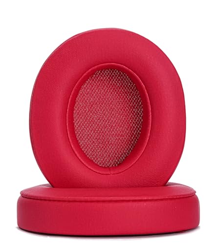 Replacement Ear Pads Compatible with Beats Studio 3 Wireless red - color: red
