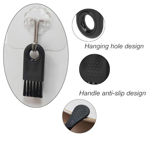 10pcs Mini Cleaning Brush Kit, Nylon Brushes, Razor Shaver Brush