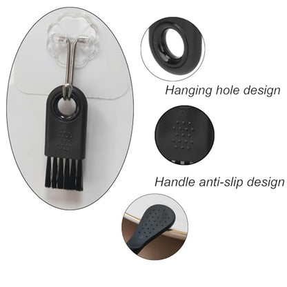 10pcs Mini Cleaning Brush Kit, Nylon Brushes, Razor Shaver Brush