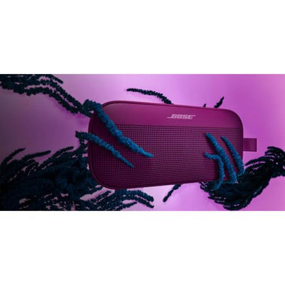 Bose SoundLink Flex Bluetooth Speaker (2nd Gen) - Portable Outdoor Speaker with Hi-Fi Audio, Waterproof and Dustproof, USB-C, Up to 12 Hours Battery Life, Rosewood Mauve - Limited Edition Color - color: Rosewood Mauve