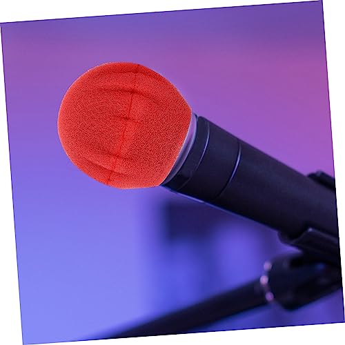 200pcs Disposable Microphone Covers O-Shaped Foam Mic Sleeves for Wireless Mics for Events and Performances Hygiene Protection