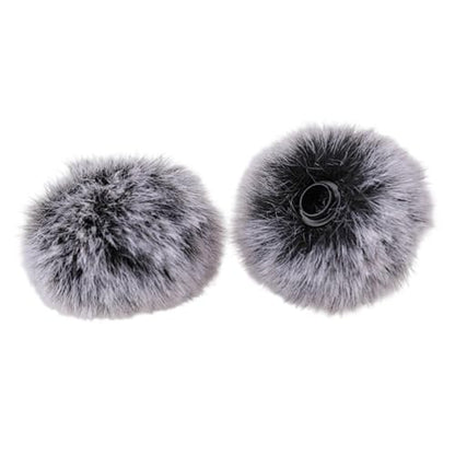 Professional Windproof Microphones Cover with Double Layer Filter Water Resistant Fiber Upgrades for Outdoor