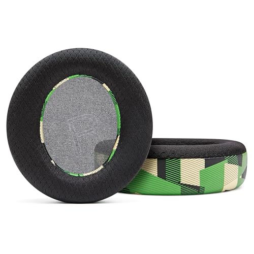 WC Freeze Xbox Wireless - Cooling Gel Earpads for Xbox Wireless Headset | Made by Wicked Cushions | Boost Comfort, Thickness & Sound Isolation for Epic Gaming | Green Prism - color: Green Prism