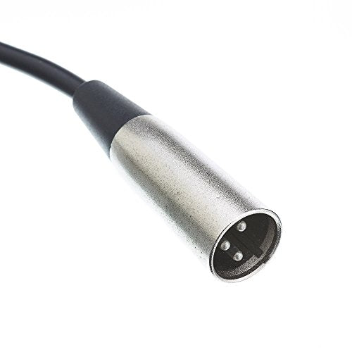 CableWholesale 3-Pin XLR Male to 1/4" Mono Male Audio Cable, 24 AWG Microphone Cable, 6 feet - style: XLR Male to 1/4-Inch Mono Male