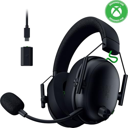 Razer BlackShark V3 Wireless Xbox Gaming Headset, 50mm Drivers, Black - color: Black, style: Xbox