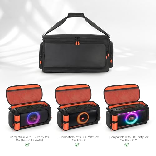 Cover for JBL PartyBox ON THE GO/Go 2/Go 2 Plus, Speaker Travel Bag - color: For ON THE GO