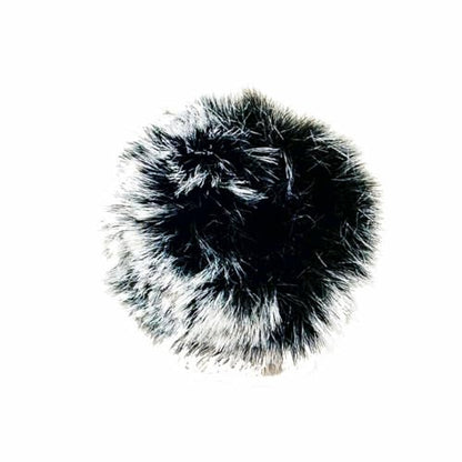 Furry Mic Covering Windscreen for Microphone Reduces Noise and Outdoor Interferences for Outdoor Guard