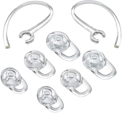 D & K Exclusives Earbuds Eargel Earhooks Replacement Earbuds Ear-Tips and Earhook 2 Small 2 Medium 2 Large and 2 Earhook