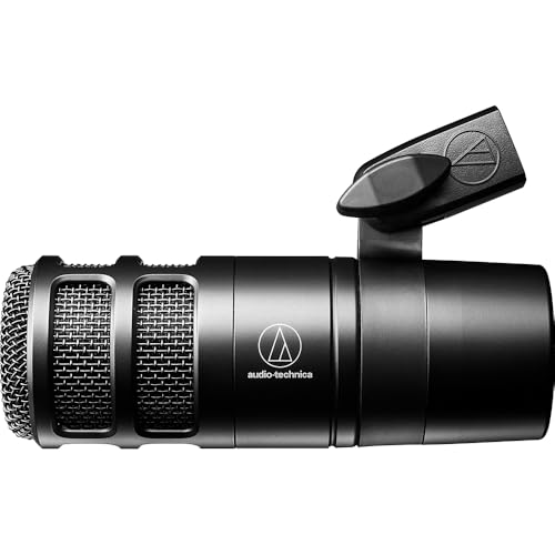 Audio-Technica AT2040 Hypercardioid Dynamic Podcast Microphone Bundle with 2 YR CPS Enhanced Protection Pack