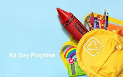 Crayola Kids Crayon Speakers Bluetooth, Portable Bluetooth Speakers | 20W Peak Power HD Sound, Mini Bluetooth Speaker Wireless with TWS Pairing BT 5.3, FM Radio Home/Party/Outdoor/Travel - color: Red
