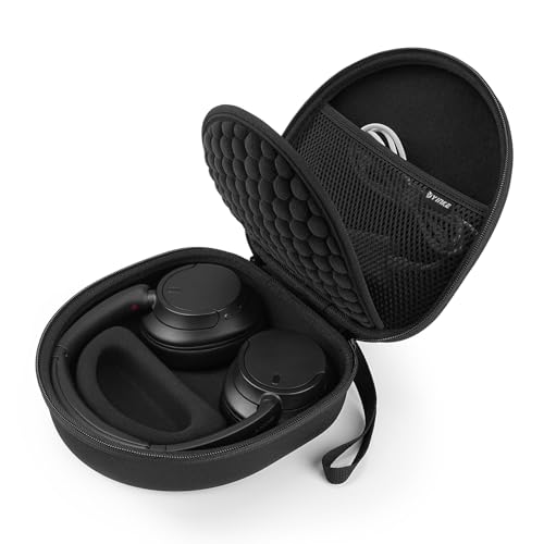 Yinke Case for Sony WH-CH720N / WH-CH710N /WH-CH700N Headphone, Travel Protective Cover Storage Bag (Black)