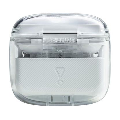 JBL Tune Flex True Wireless with Active Noise Cancelling in-Ear Earbuds - Ghost Edition White (Renewed)