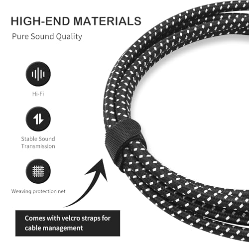 6Feet Right Angle 1/4 TS to XLR Female Micphone Cable,6.35mm Mnon to XLR Female Mixer, Active Speaker Signal Cable - size: 6Feet