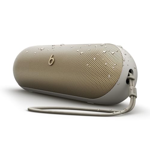 Beats Pill - Portable Bluetooth Speaker- Up to 24H Battery Life, Water Resistant, Bluetooth, Apple & Android Compatible, Seriously Loud Sound for Home, Outdoor and Travel- Champagne Gold - color: Champagne Gold, style: Standalone