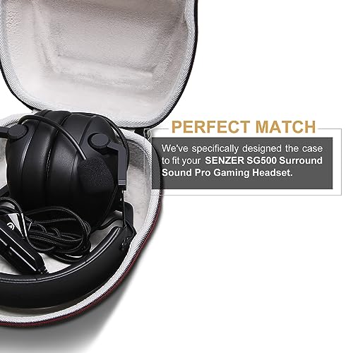 LTGEM Case Compatible with Razer BlackShark V2 X/V3 X/V3/V2 Pro/V3 Pro | Fits Razer Barracuda X Wireless Gaming Headset Headphone, Case Only
