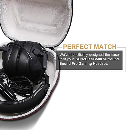 LTGEM Case Compatible with Razer BlackShark V2 X/V3 X/V3/V2 Pro/V3 Pro | Fits Razer Barracuda X Wireless Gaming Headset Headphone, Case Only