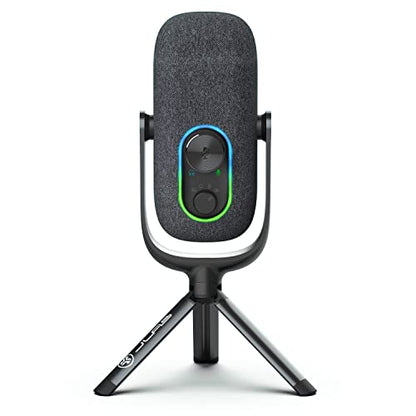 JLab JBuds Talk, USB Microphone, Cardioid Omni Stereo Bi-Directional, White - color: Black
