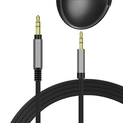 GEEKRIA Audio Cable Compatible with Bose QuietComfort Ultra/45/35II/35/25, 700 Headphones, 3.5mm to 2.5mm Replacement Stereo Cord (4 ft / 1.2 m)