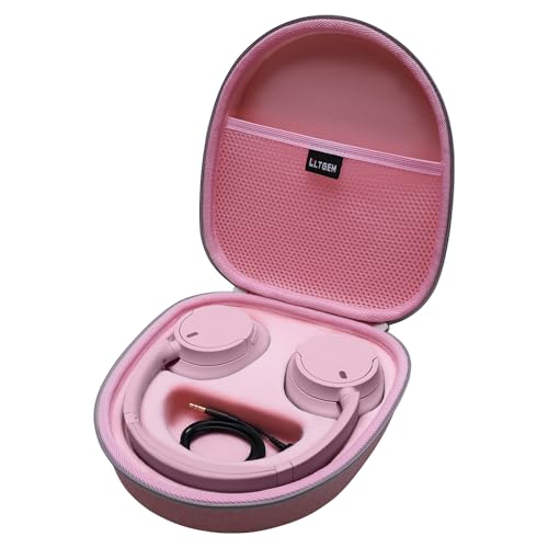 Case for Sony WH-CH720N/WH-CH520 Noise Canceling Wireless Headphones Pink | Hard Carrying Travel Case for Sony WH-CH720N/WH-CH520 Noise Canceling Wireless Headphones - color: Pink