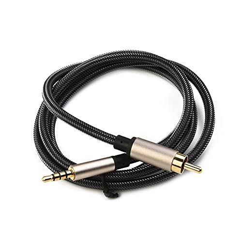 BagLEv Digital Coaxial Audio Video Cable Stereo SPDIF RCA to 3.5mm Jac k Male for HDTV (1M) - size: 1M