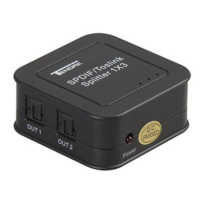 Tendak Digital Optical Splitter 1 in 3 Out for TV