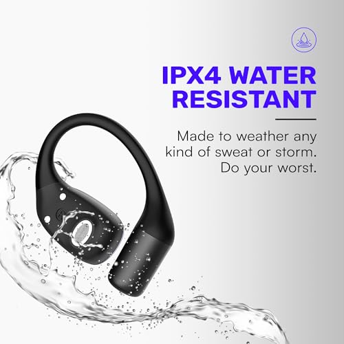 Raycon Essential Open Ear Earbuds – Open Ear Headphones, Earbuds Wireless Bluetooth, Sweat & Water-Resistant Earphones, Running Headphones with Ultra-Lightweight Design, 36 Hours Battery Life (Mint) - color: Mint