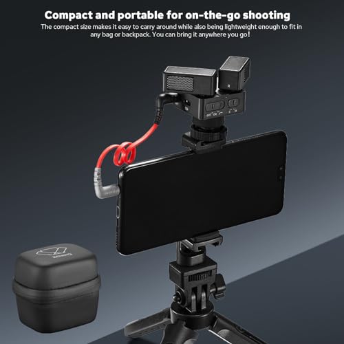 ZENIKO OC-D1 Stereo Dual Shotgun Mic Rotatable Microphone for Camera Phone