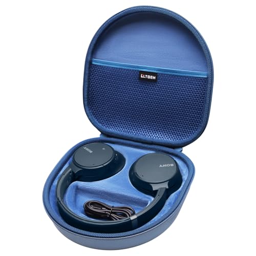 Case for Sony WH-CH720N/WH-CH520 Noise Canceling Wireless Headphones Blue | Hard Carrying Travel Case for Sony WH-CH720N/WH-CH520 Noise Canceling Wireless Headphones - color: Blue