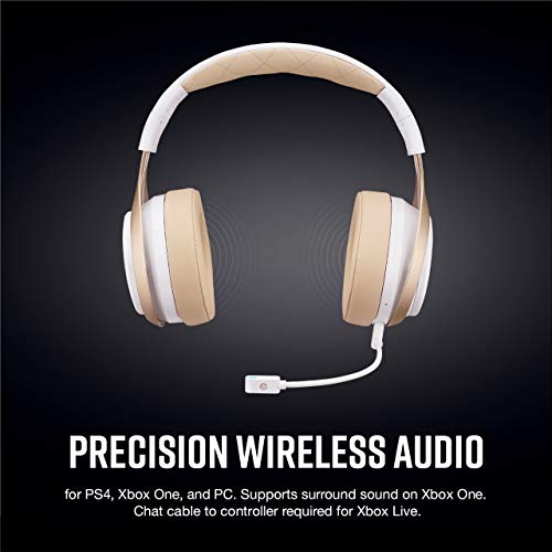 LucidSound LS30 - Wireless Universal Gaming Headset (White) - PS4, Xbox One, PC, Mobile Devices