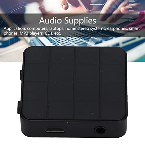 Bluetooth 5.0 Stereo Audio Adapter 2 in 1 Multi Function Audio Transmitter Receiver for PC Car TV Headphones