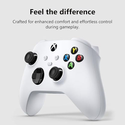 XBOX Wireless Gaming Controller | Robot White | Consoles, PCs, TVs, mobile, and more | Textured Grip | Wireless, Bluetooth, USB-C Connectivity - style: Robot White