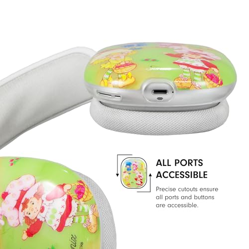 Sonix Protective Case for AirPods Max Headphones - Stylish TPU Hard Shell Ear Cup Covers | Strawberry Shortcake Berry Besties Rainbow - color: Strawberry Shortcake Berry Besties Rainbow