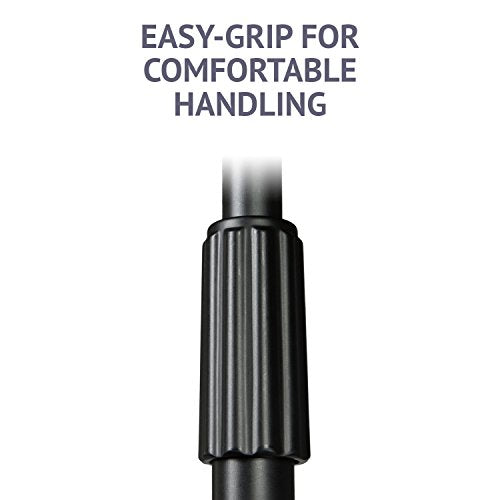 LyxPro Professional Microphone Stand Heavy Duty 90” Studio Overhead Boom Stand with Rolling Caster Wheels, 87” Extra Long Telescoping Arm Mount, Foldable Tripod Legs & Adjustable Counterweight - size: Mobile with Caster Wheels