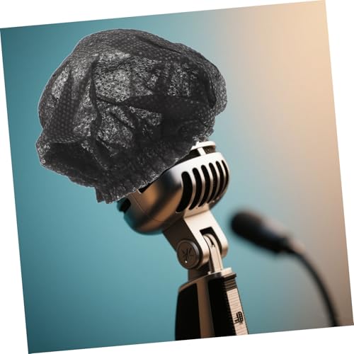 UPKOCH 200pcs Microphone Covers Disposable Windscreen Case for Mic Accessories Noise Reduction Fit for Recording Studio