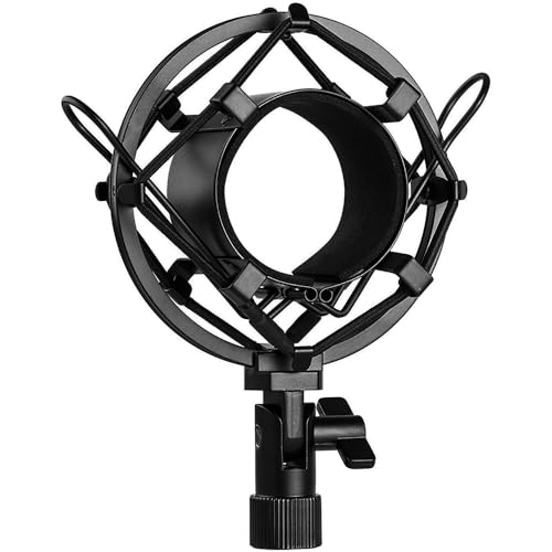 Audio-Technica Cardioid Condenser Microphone AT2035 Bundle with 2 YR CPS Enhanced Protection Pack, Metal Shock Mount, Pop Filter, Suspension Boom Scissor Arm Stand and 25ft XLR Cable