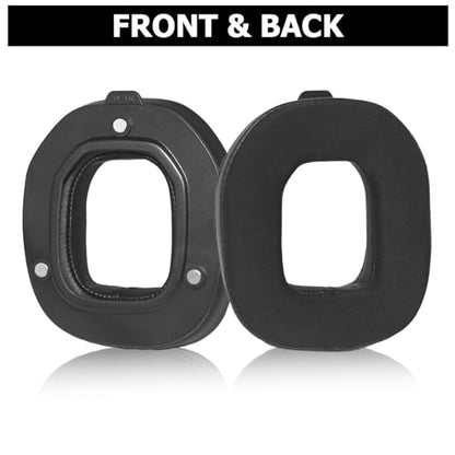 A50 Mod Kit – Replacement Gel Ear Cushions & Headband Kit for Astro A50 Gen 4 / Gen 5, Cooling Gel Padding, Thickened Noise-Isolating Foam, Comfort Upgrade(Black) - color: Gel black