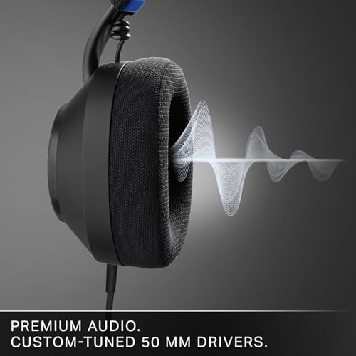 PowerA LucidSound LS10P Gen 2 Wired Gaming Headset for PlayStation - Black, Quick-Access Audio Controls, Designed for Comfort, Premium Audio, flip-to-Mute Boom mic, PC Compatible - style: Black