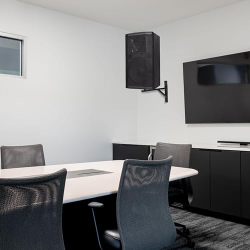PA Speaker Wall Mounting Brackets, Heavy Duty Big Speaker Wall Mount