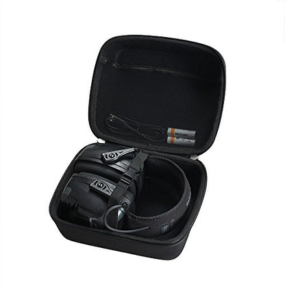 Hermitshell Travel Case Fits Howard Leight Honeywell Impact Pro Sound Amplification Electronic Earmuff R-01902 (Pack of 2) - size: n (Pack of 2)