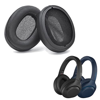 Earpads for Sony WH-XB900N Replacement Ear Cushion Pads with Protein Leather and Memory Foam for Sony WHXB900N Headphones ONLY, Black